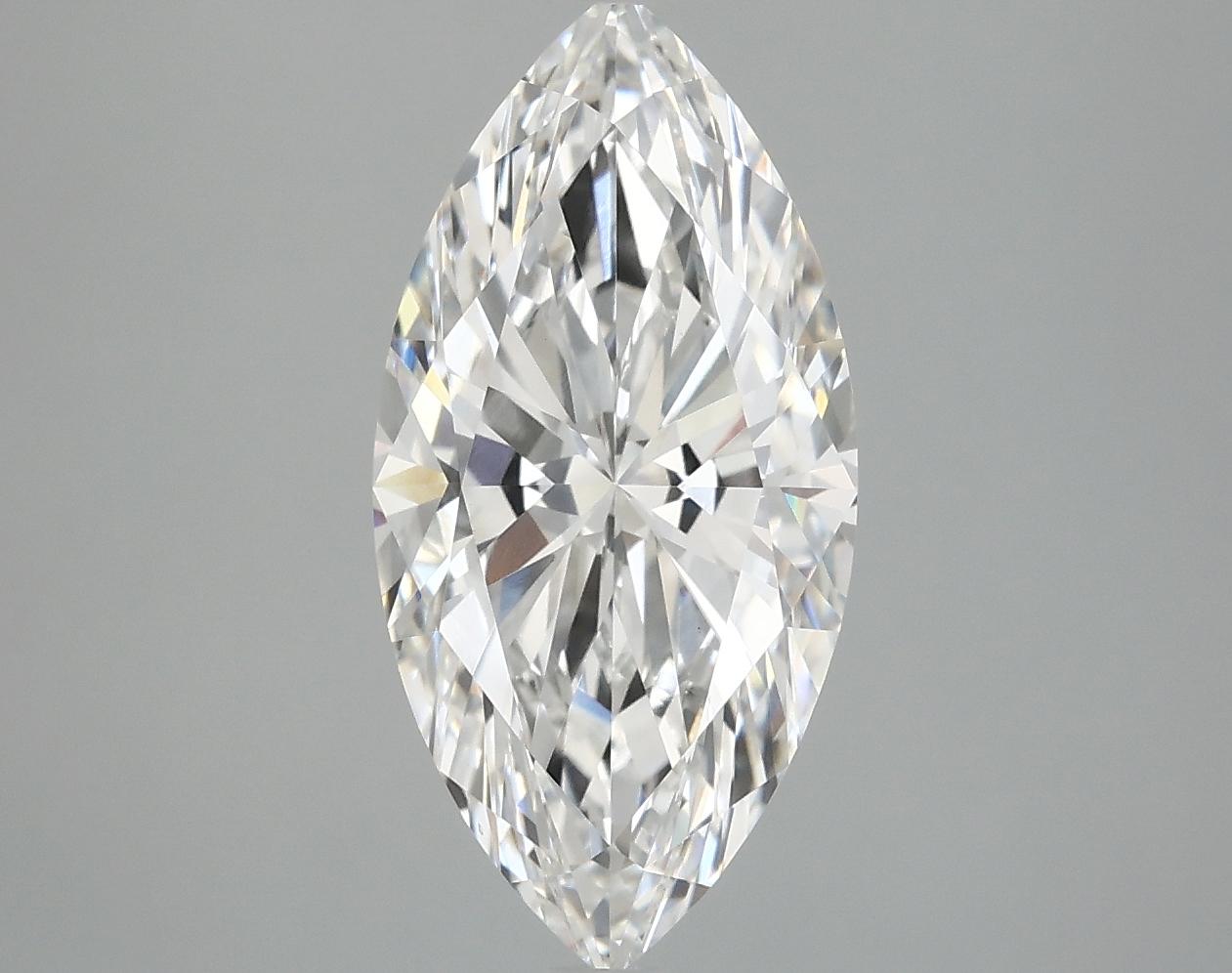 3.09 Carat Marquise Shaped Ideal Cut VS1 IGI Certified Lab Grown Diamond
