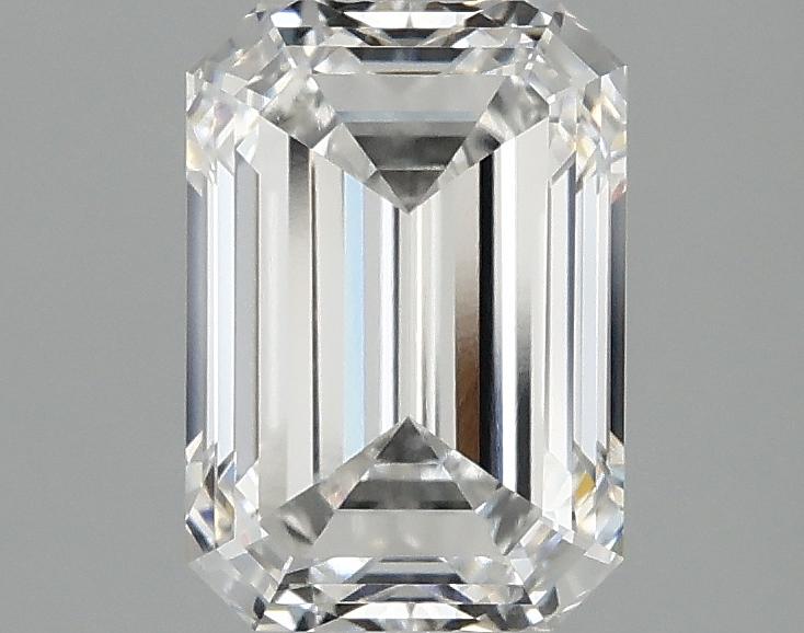2.03 Carat Emerald Shaped Ideal Cut VVS2 IGI Certified Lab Grown Diamond