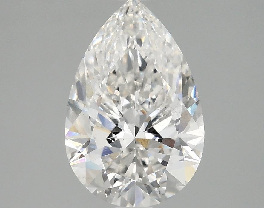2.06 Carat Pear Shaped Excellent Cut SI1 IGI Certified Lab Grown Diamond