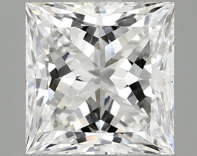 2.37 Carat Princess Shaped Ideal Cut VS1 IGI Certified Lab Grown Diamond