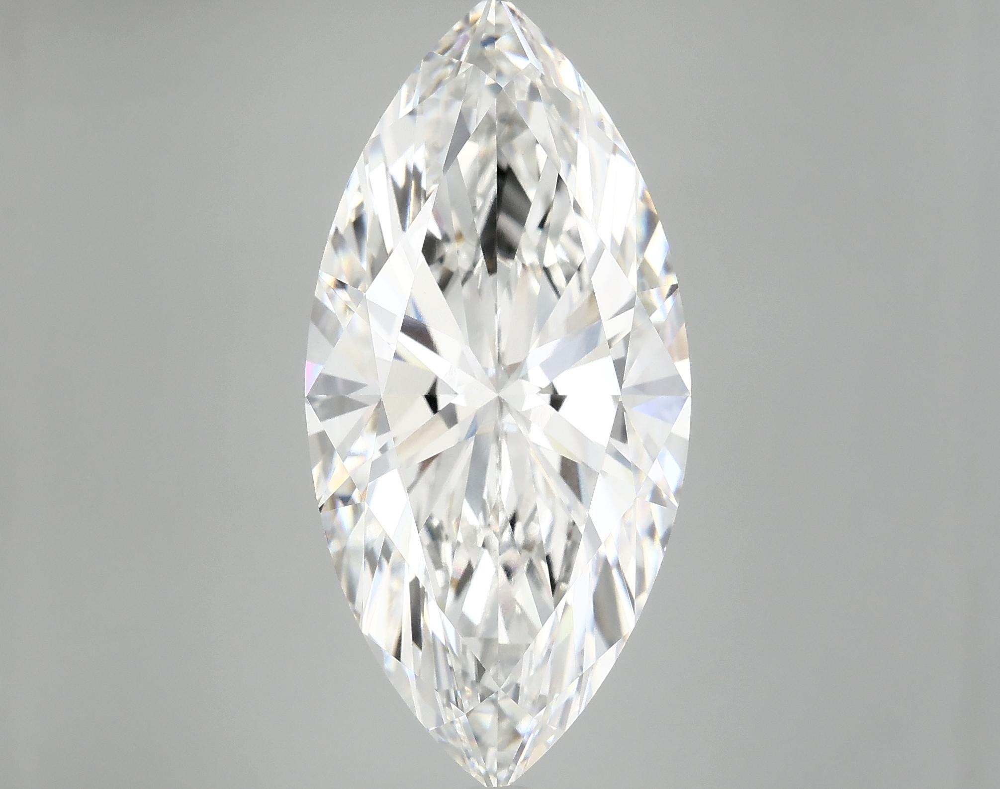 11.11 Carat Marquise Shaped Excellent Cut VVS2 IGI Certified Lab Grown Diamond