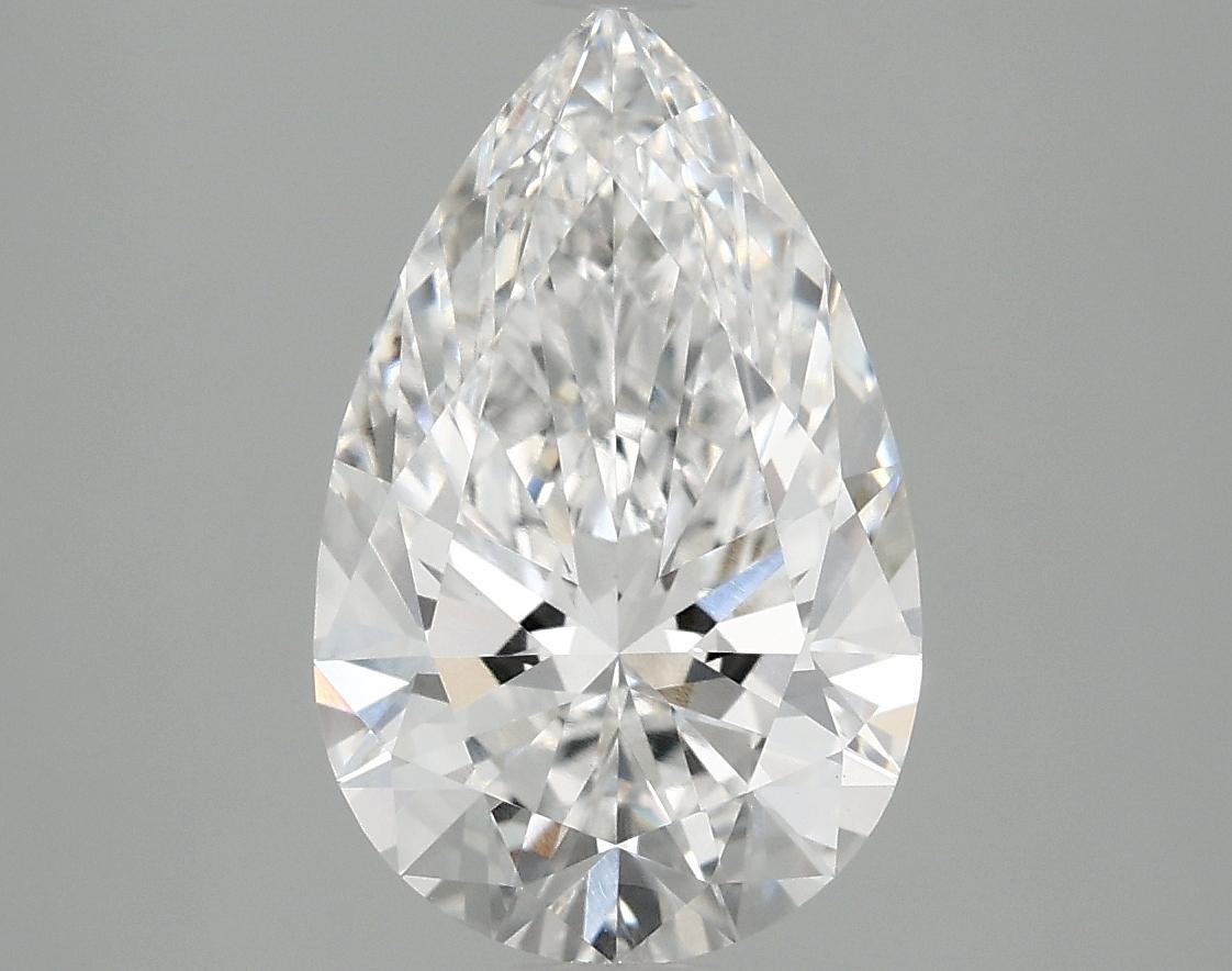2.44 Carat Pear Shaped Ideal Cut VVS2 IGI Certified Lab Grown Diamond