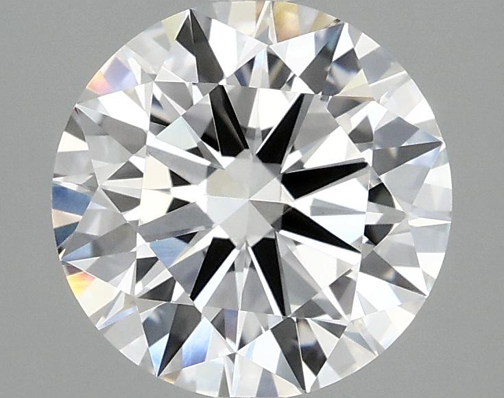 2.52 Carat Round Shaped Ideal Cut VVS2 IGI Certified Lab Grown Diamond