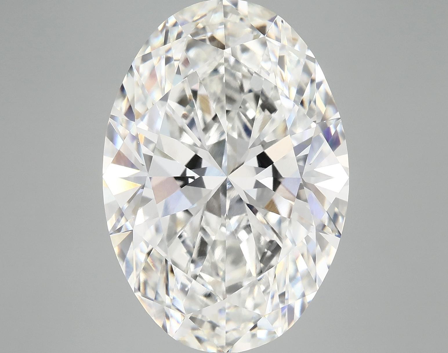 10.5 Carat Oval Shaped Ideal Cut VVS2 IGI Certified Lab Grown Diamond