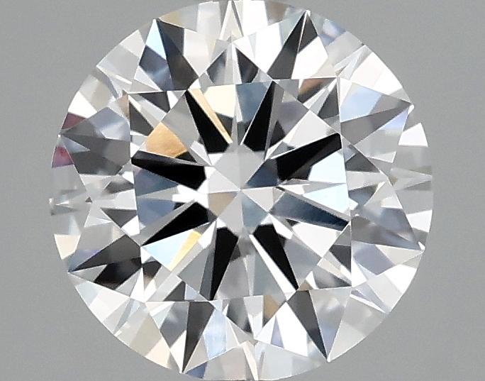 2.05 Carat Round Shaped Ideal Cut VVS2 IGI Certified Lab Grown Diamond