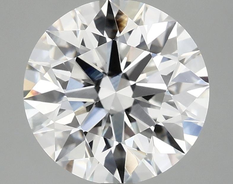 3.08 Carat Round Shaped Excellent Cut VVS2 IGI Certified Lab Grown Diamond