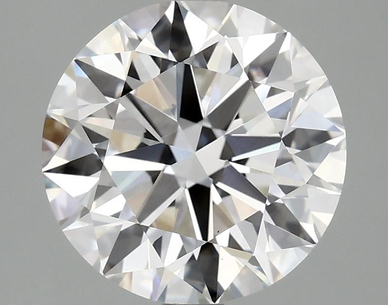 3.09 Carat Round Shaped Excellent Cut VS1 IGI Certified Lab Grown Diamond