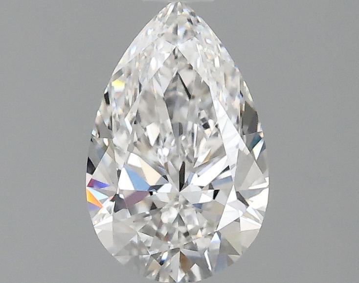 0.98 Carat Pear Shaped Ideal Cut VS1 IGI Certified Lab Grown Diamond