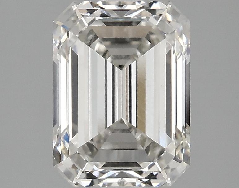 2.56 Carat Emerald Shaped Excellent Cut VVS2 IGI Certified Lab Grown Diamond