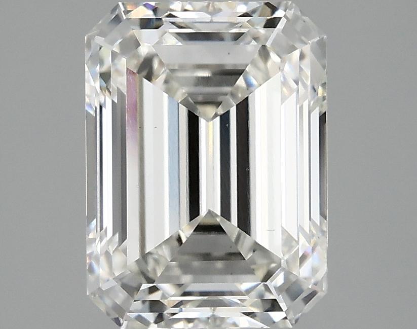 3.04 Carat Emerald Shaped Excellent Cut VS2 IGI Certified Lab Grown Diamond