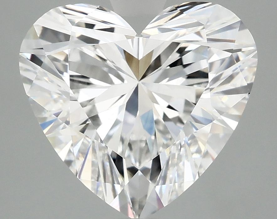 4.08 Carat Heart Shaped Ideal Cut VVS2 IGI Certified Lab Grown Diamond