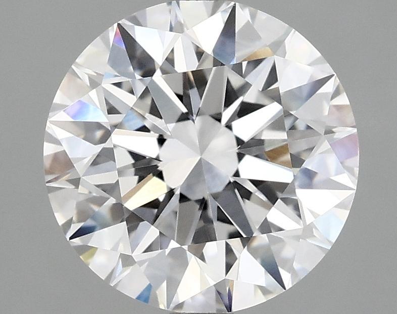 3.09 Carat Round Shaped Ideal Cut VVS2 IGI Certified Lab Grown Diamond