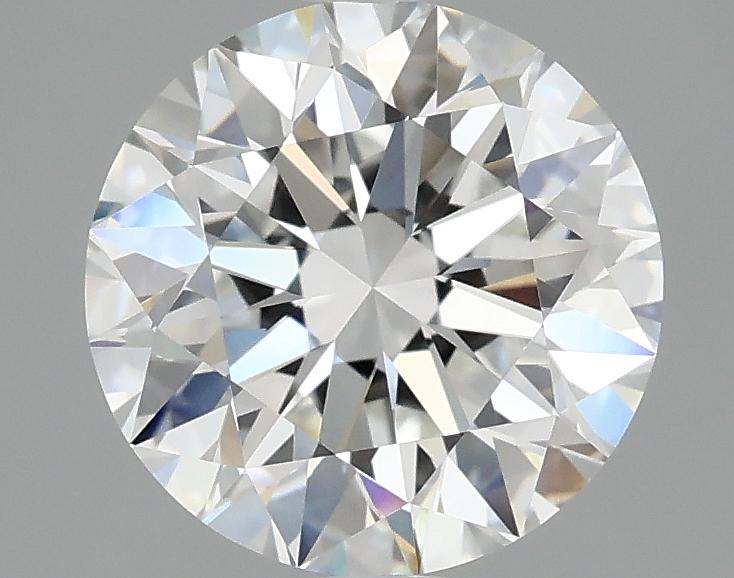 2.55 Carat Round Shaped Excellent Cut VVS2 IGI Certified Lab Grown Diamond