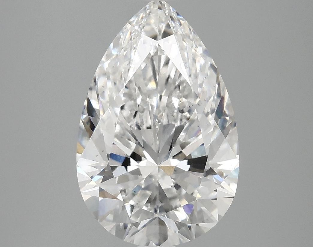 3.08 Carat Pear Shaped Excellent Cut VS2 IGI Certified Lab Grown Diamond