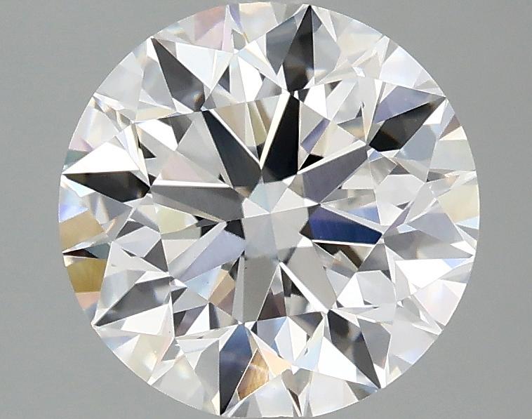 2.53 Carat Round Shaped Excellent Cut VVS2 IGI Certified Lab Grown Diamond