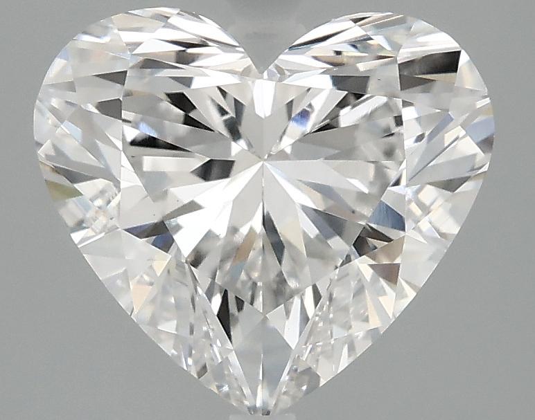 2.98 Carat Heart Shaped Ideal Cut VS1 IGI Certified Lab Grown Diamond