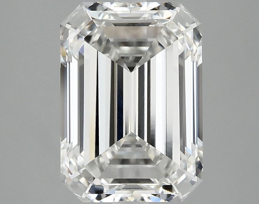 3.1 Carat Emerald Shaped Ideal Cut VVS2 IGI Certified Lab Grown Diamond