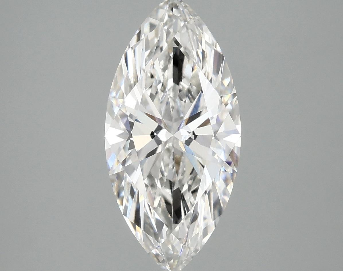 2.02 Carat Marquise Shaped Excellent Cut VVS2 IGI Certified Lab Grown Diamond