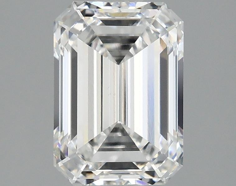 2.1 Carat Emerald Shaped Ideal Cut VVS2 IGI Certified Lab Grown Diamond