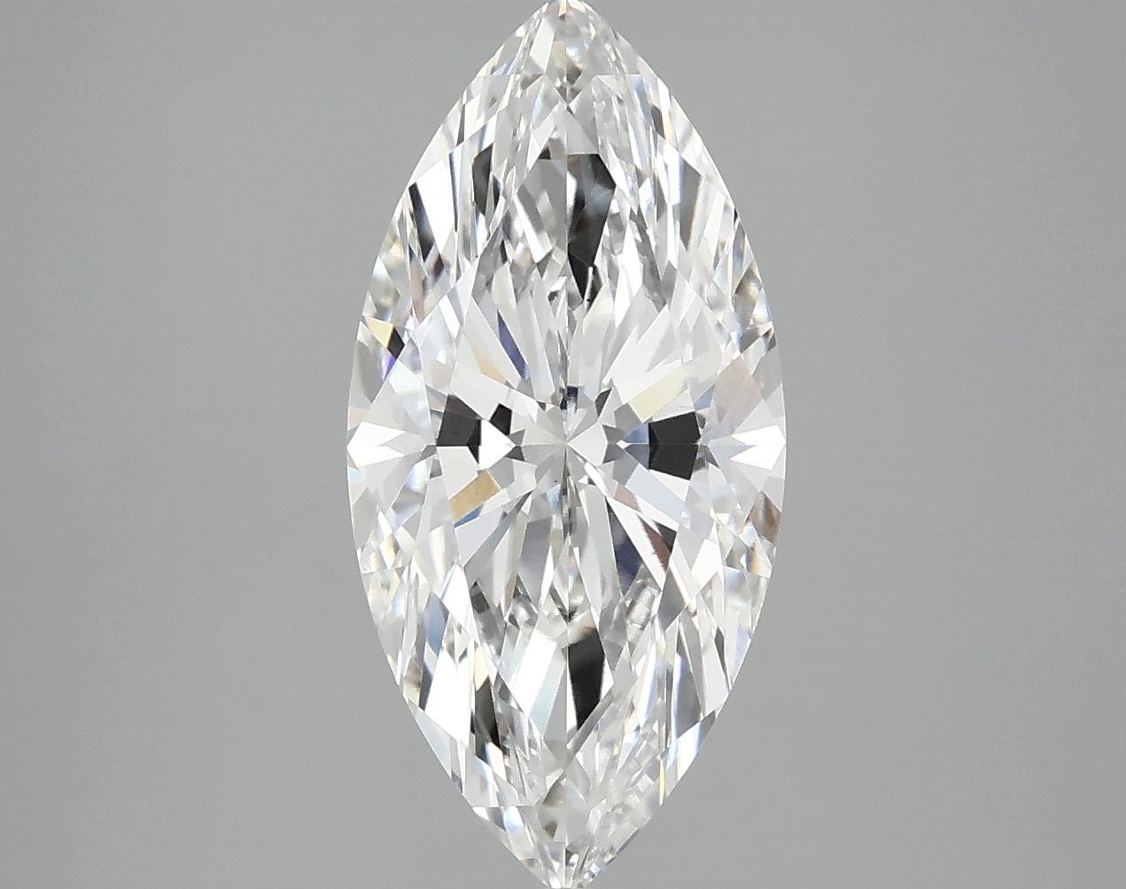 3.07 Carat Marquise Shaped Excellent Cut VS1 IGI Certified Lab Grown Diamond
