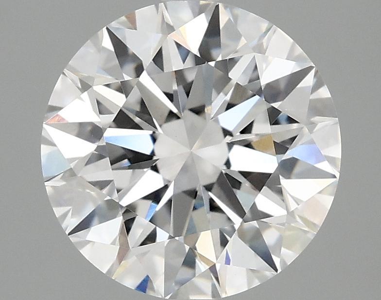 3.01 Carat Round Shaped Excellent Cut VVS2 IGI Certified Lab Grown Diamond