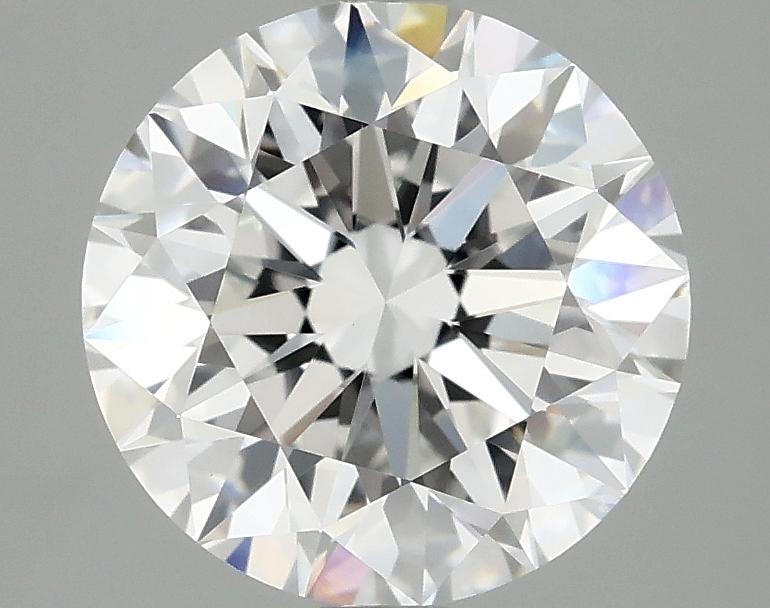 2.92 Carat Round Shaped Excellent Cut VVS2 IGI Certified Lab Grown Diamond