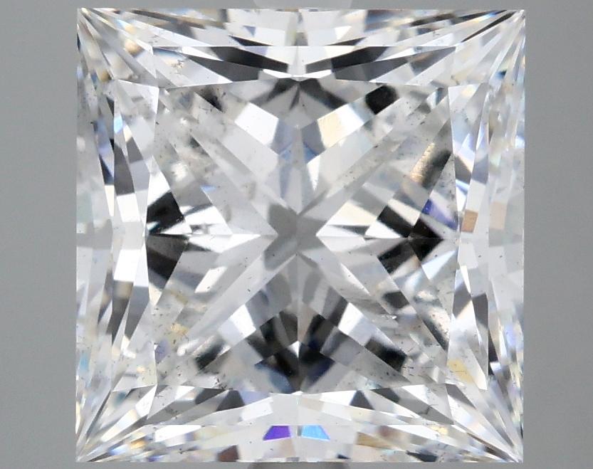5.06 Carat Princess Shaped Ideal Cut SI1 IGI Certified Lab Grown Diamond