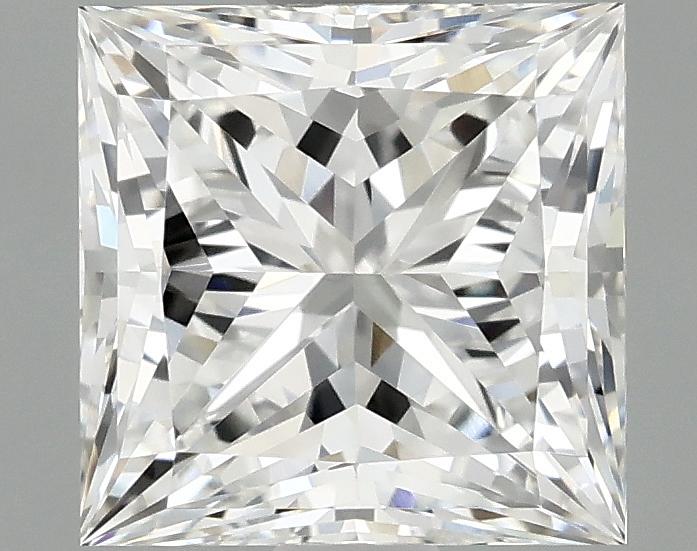 1.52 Carat Princess Shaped Ideal Cut VVS2 IGI Certified Lab Grown Diamond