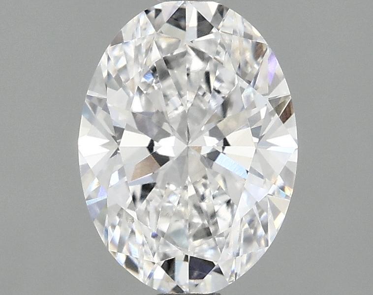 1.5 Carat Oval Shaped Excellent Cut VVS2 IGI Certified Lab Grown Diamond