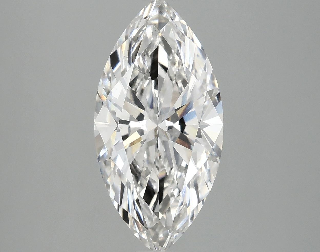 2.51 Carat Marquise Shaped Ideal Cut VS2 IGI Certified Lab Grown Diamond