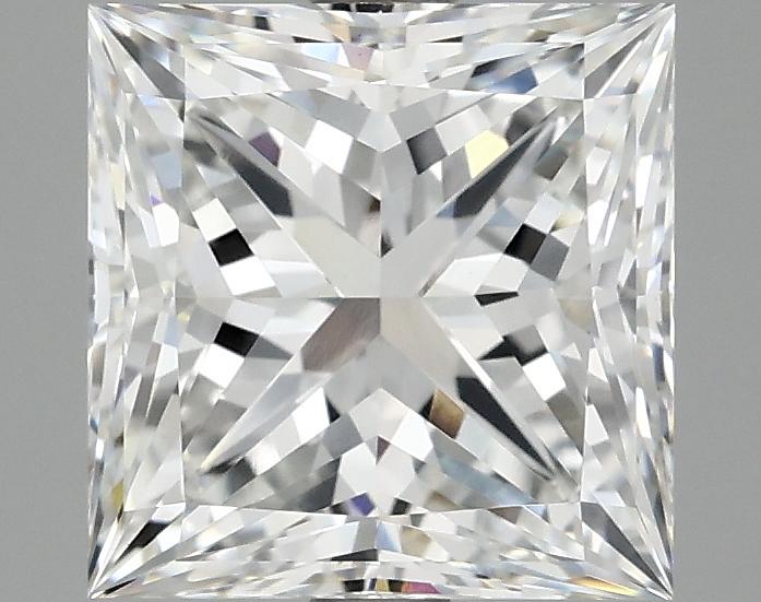 3.03 Carat Princess Shaped Ideal Cut VS1 IGI Certified Lab Grown Diamond