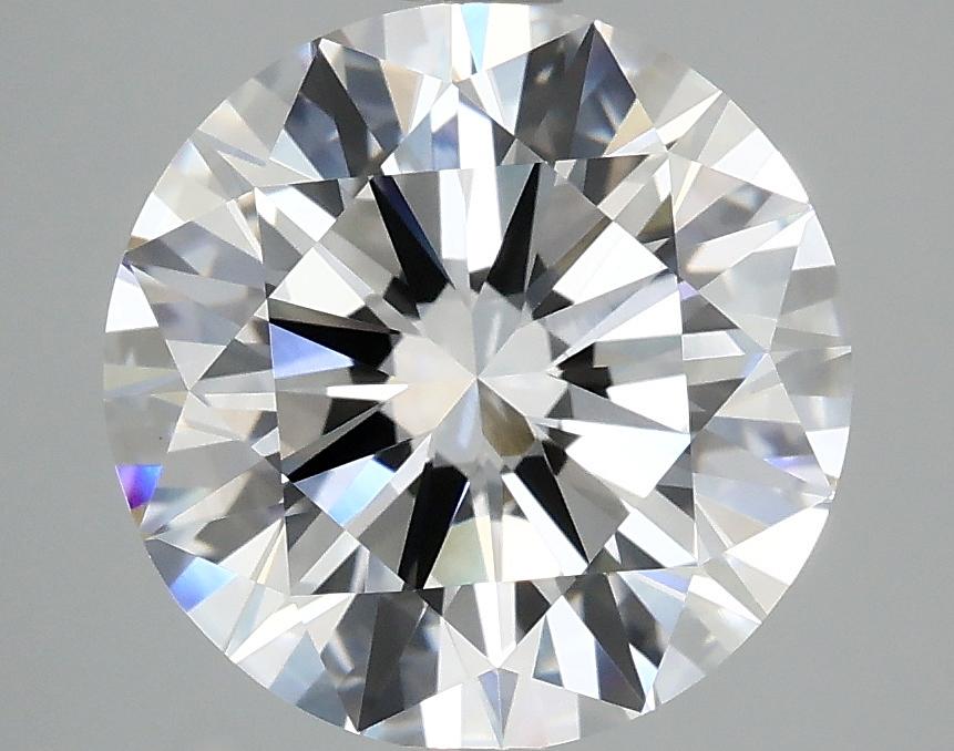3.89 Carat Round Shaped Ideal Cut VVS2 IGI Certified Lab Grown Diamond