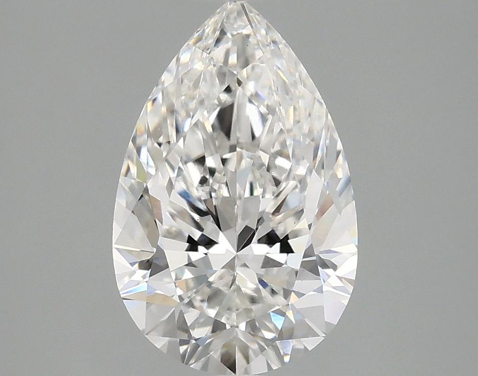 2.1 Carat Pear Shaped Ideal Cut VS1 IGI Certified Lab Grown Diamond