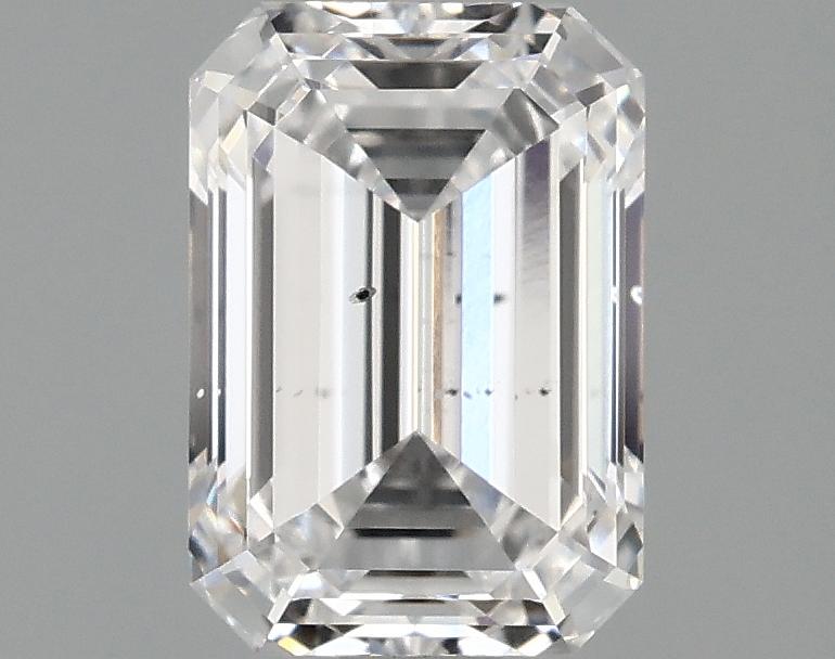 1.48 Carat Emerald Shaped Ideal Cut SI1 IGI Certified Lab Grown Diamond