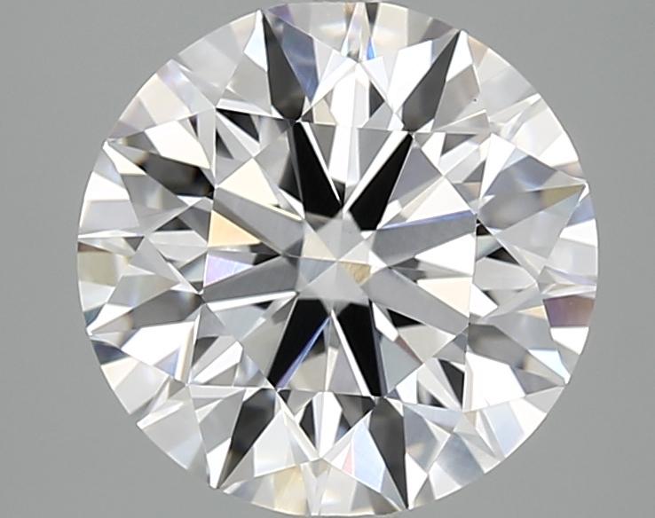 3.47 Carat Round Shaped Excellent Cut VVS2 IGI Certified Lab Grown Diamond