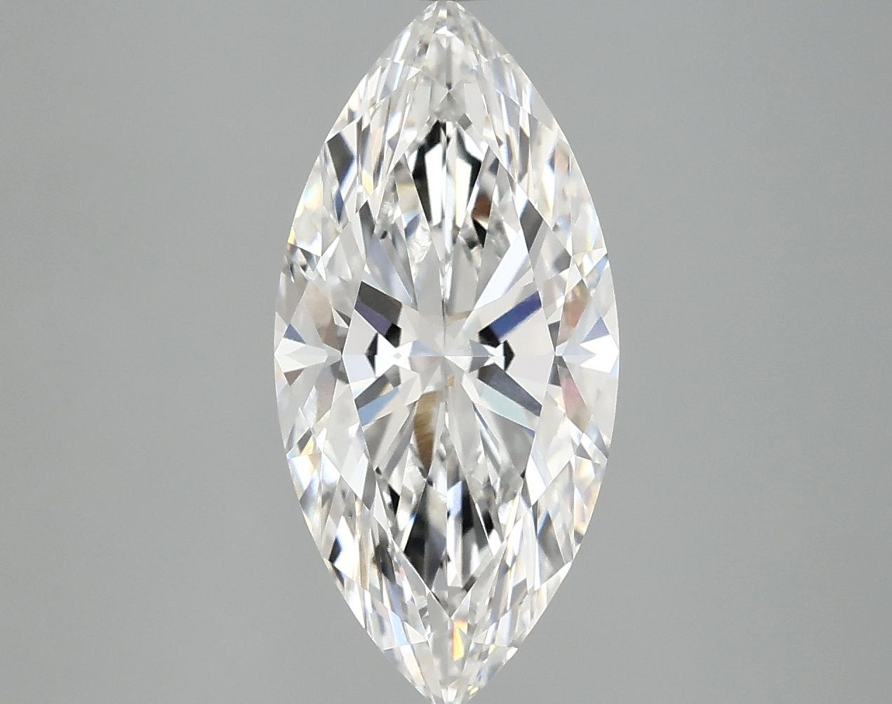 3.1 Carat Marquise Shaped Excellent Cut VVS2 IGI Certified Lab Grown Diamond