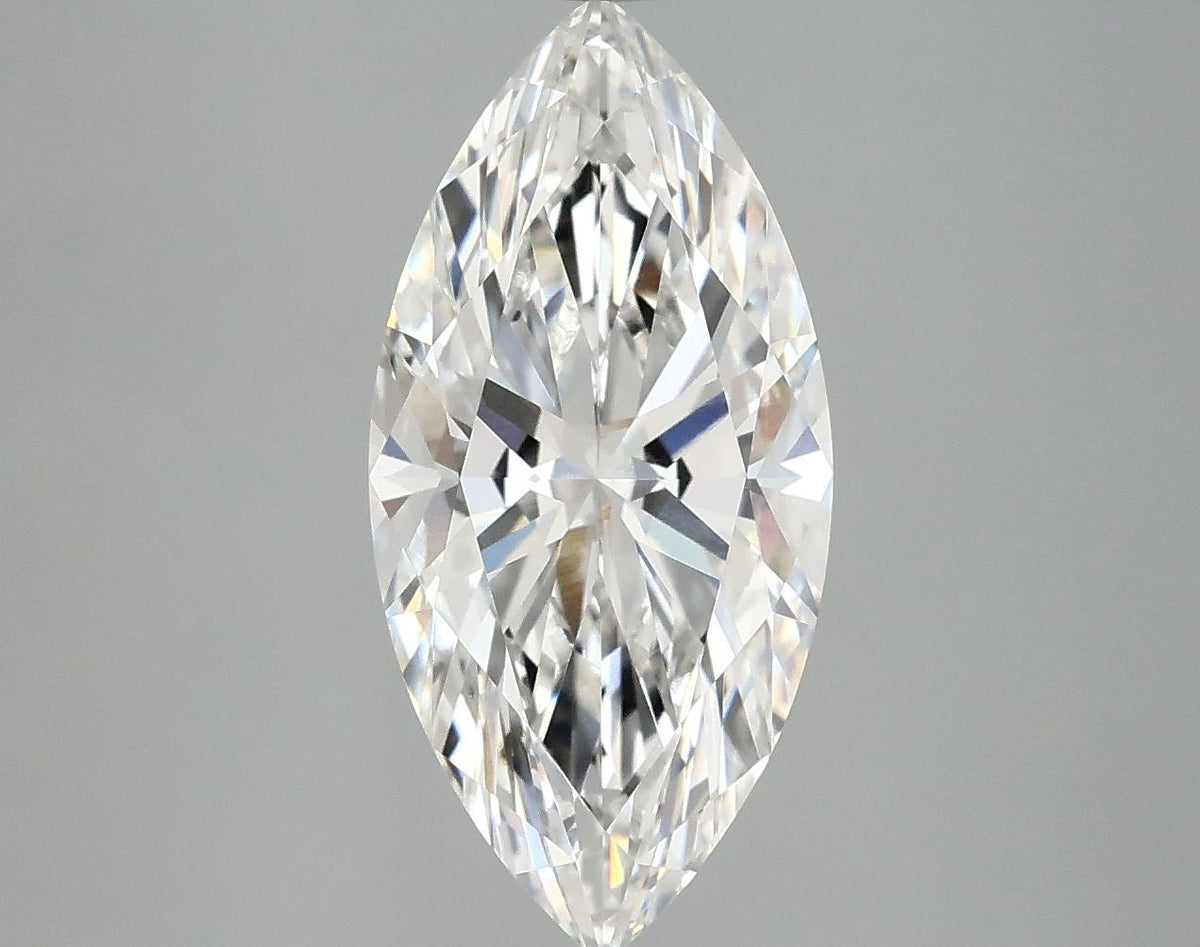 3.1 Carat Marquise Shaped Excellent Cut VVS2 IGI Certified Lab Grown Diamond