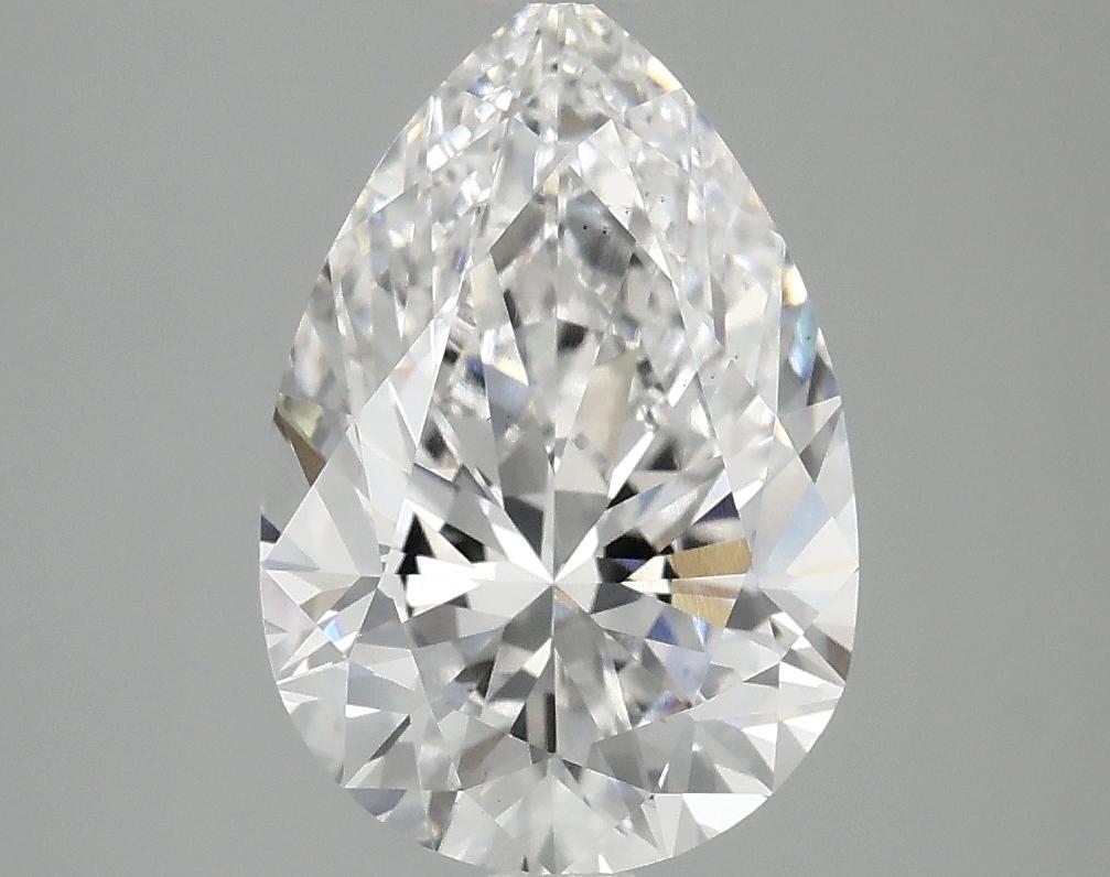 3.05 Carat Pear Shaped Excellent Cut VS2 IGI Certified Lab Grown Diamond