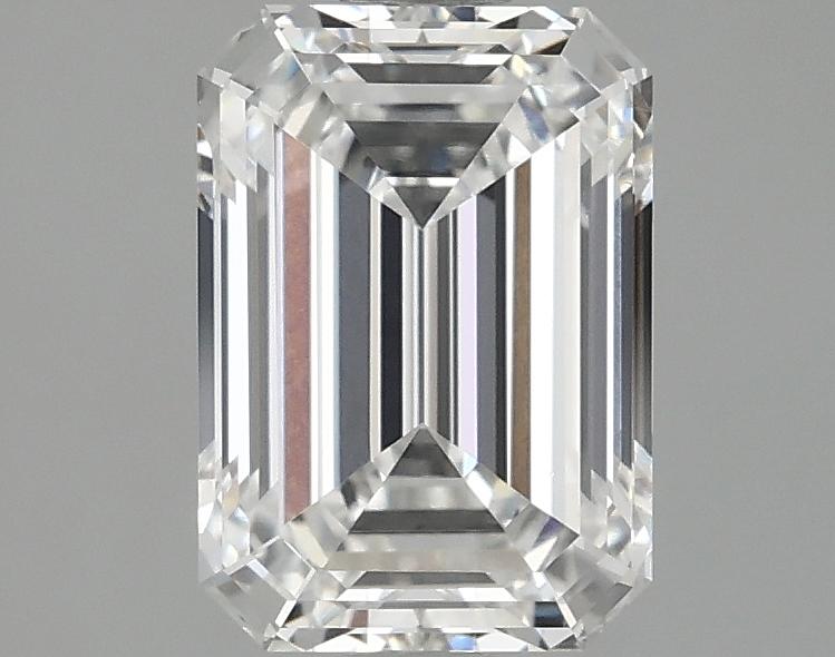 2.03 Carat Emerald Shaped Ideal Cut VVS1 IGI Certified Lab Grown Diamond