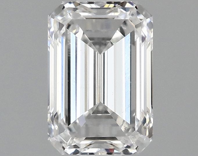 0.97 Carat Emerald Shaped Ideal Cut VS2 IGI Certified Lab Grown Diamond