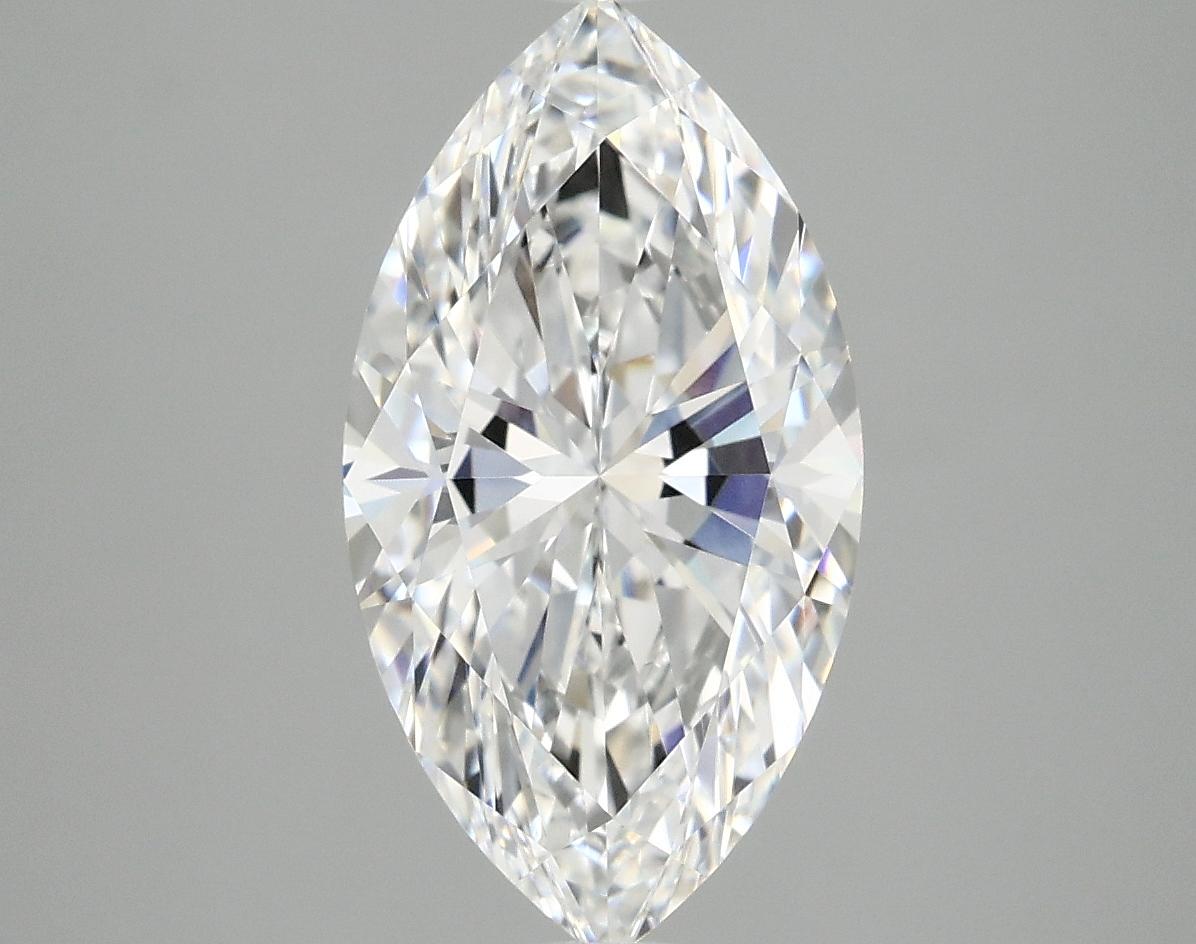 3.08 Carat Marquise Shaped Excellent Cut VS1 IGI Certified Lab Grown Diamond