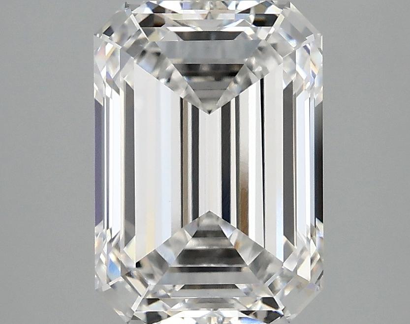 3.09 Carat Emerald Shaped Ideal Cut VS1 IGI Certified Lab Grown Diamond