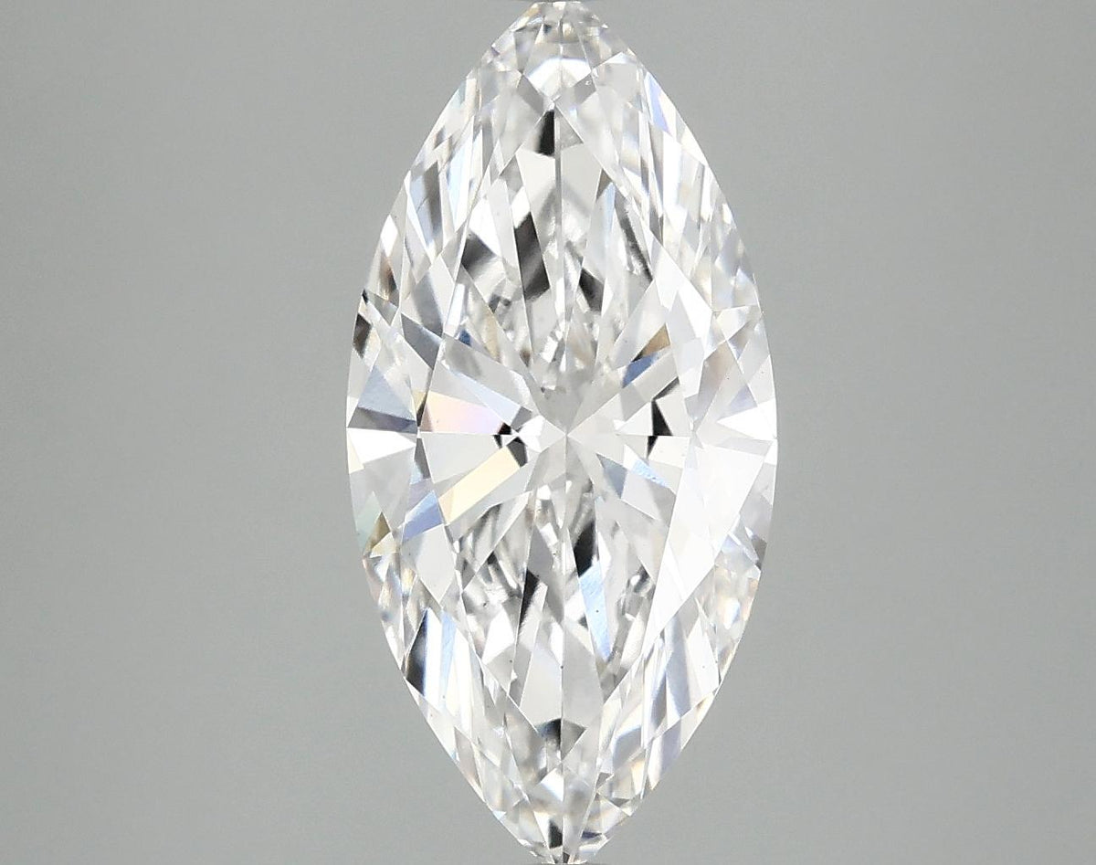 2.97 Carat Marquise Shaped Excellent Cut VS1 IGI Certified Lab Grown Diamond