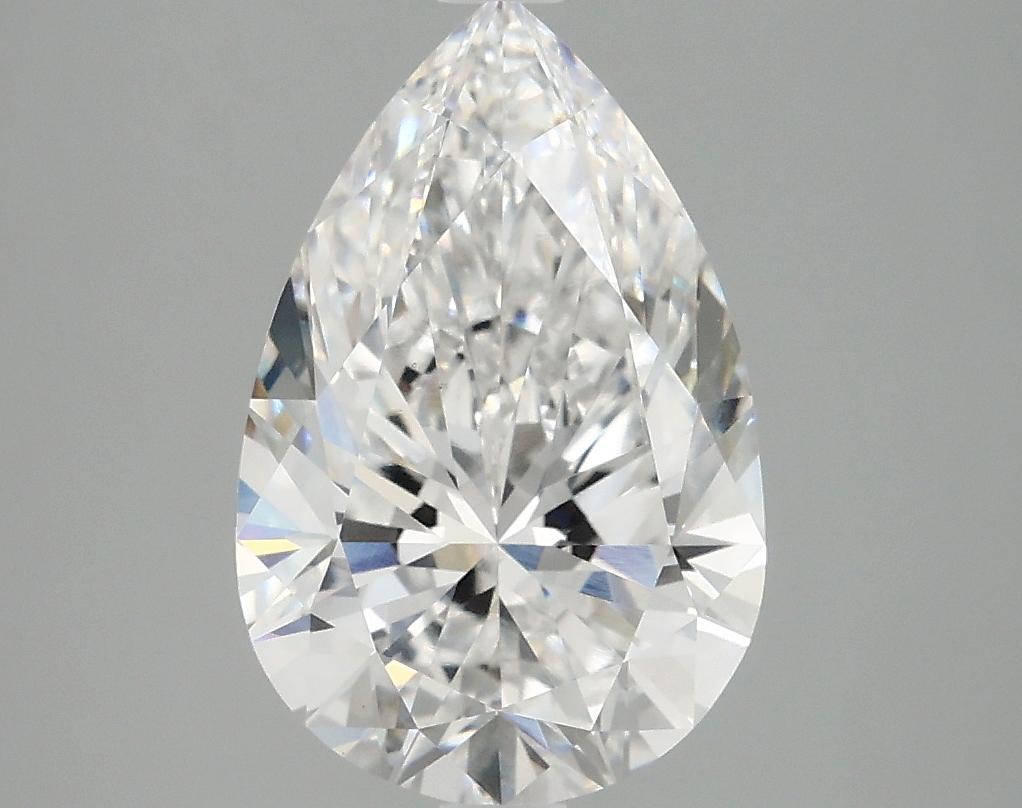 3.09 Carat Pear Shaped Excellent Cut VS1 IGI Certified Lab Grown Diamond