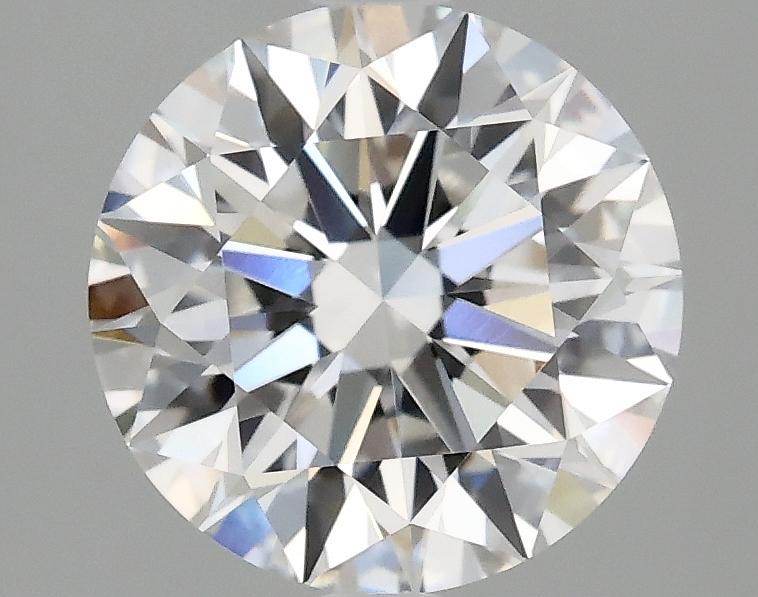 2.09 Carat Round Shaped Ideal Cut VVS2 IGI Certified Lab Grown Diamond