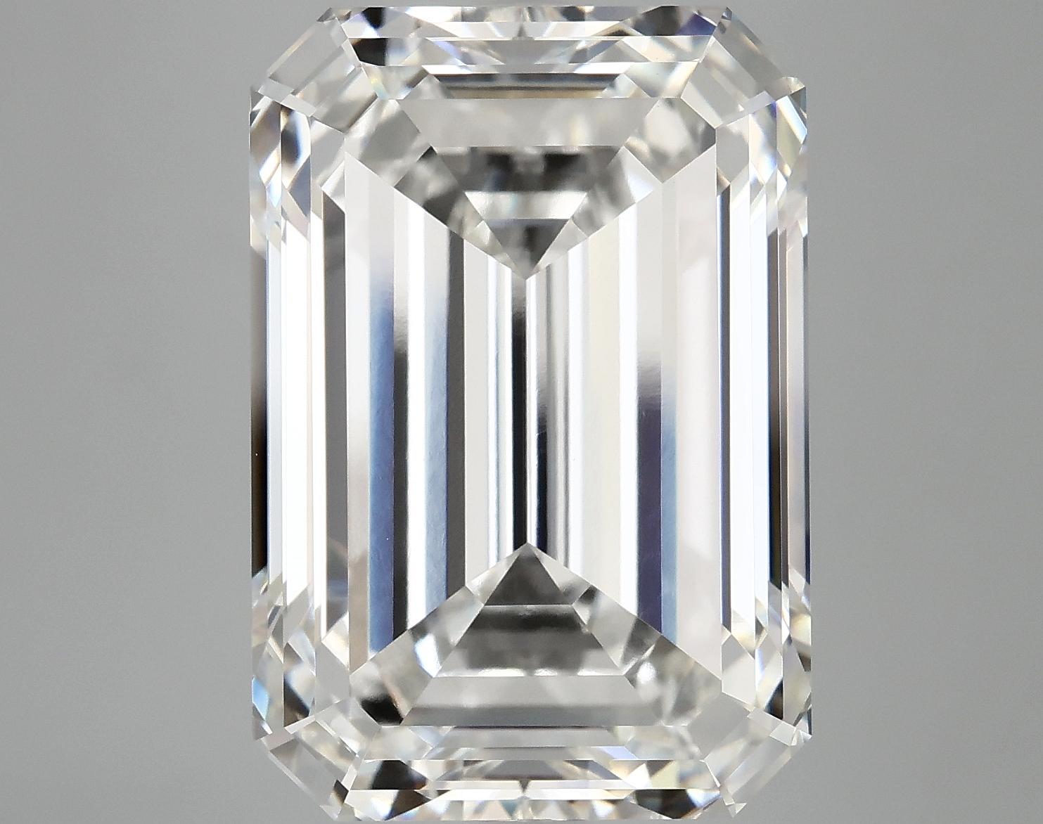 15.06 Carat Emerald Shaped Ideal Cut VVS2 IGI Certified Lab Grown Diamond