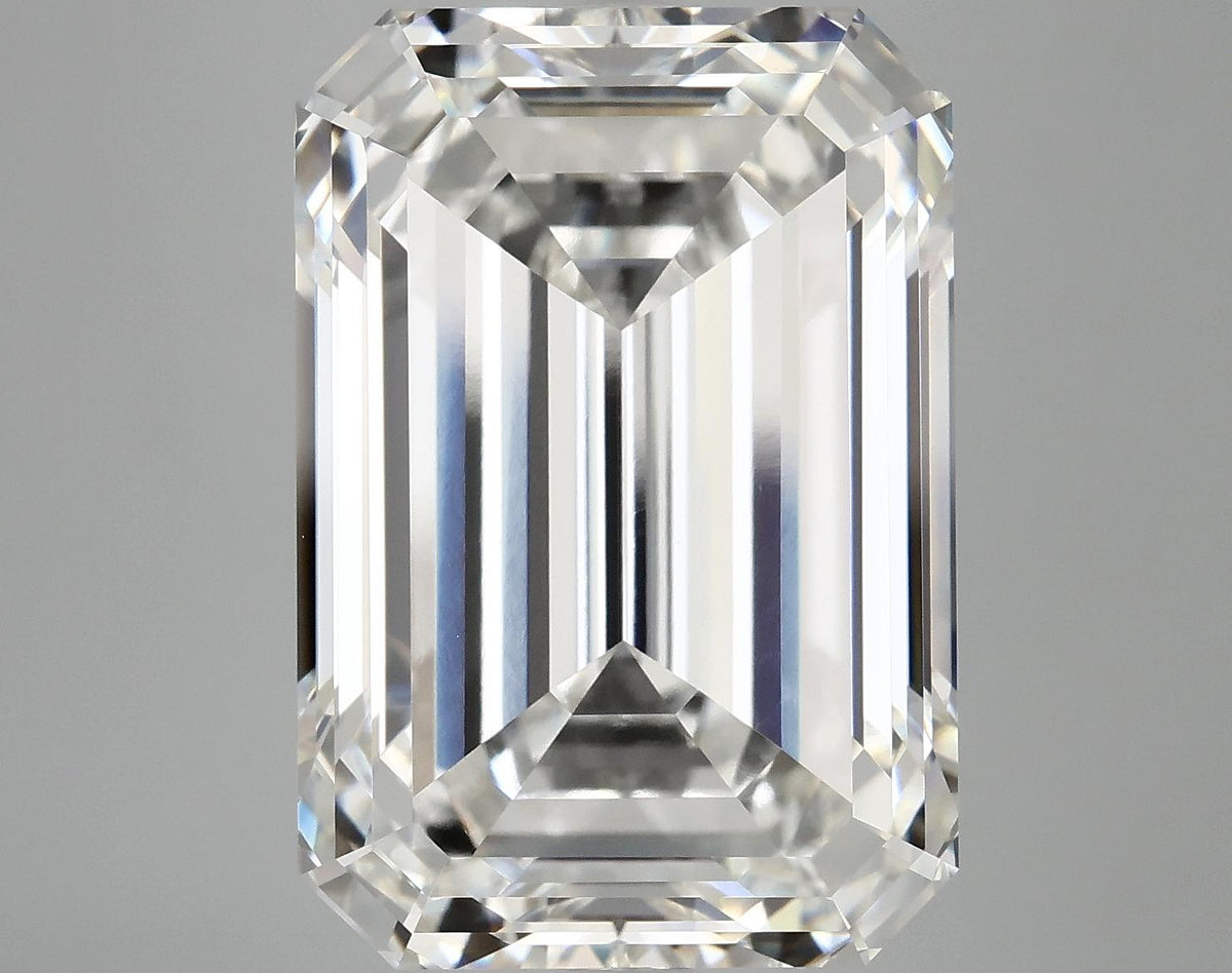 15.06 Carat Emerald Shaped Ideal Cut VVS2 IGI Certified Lab Grown Diamond