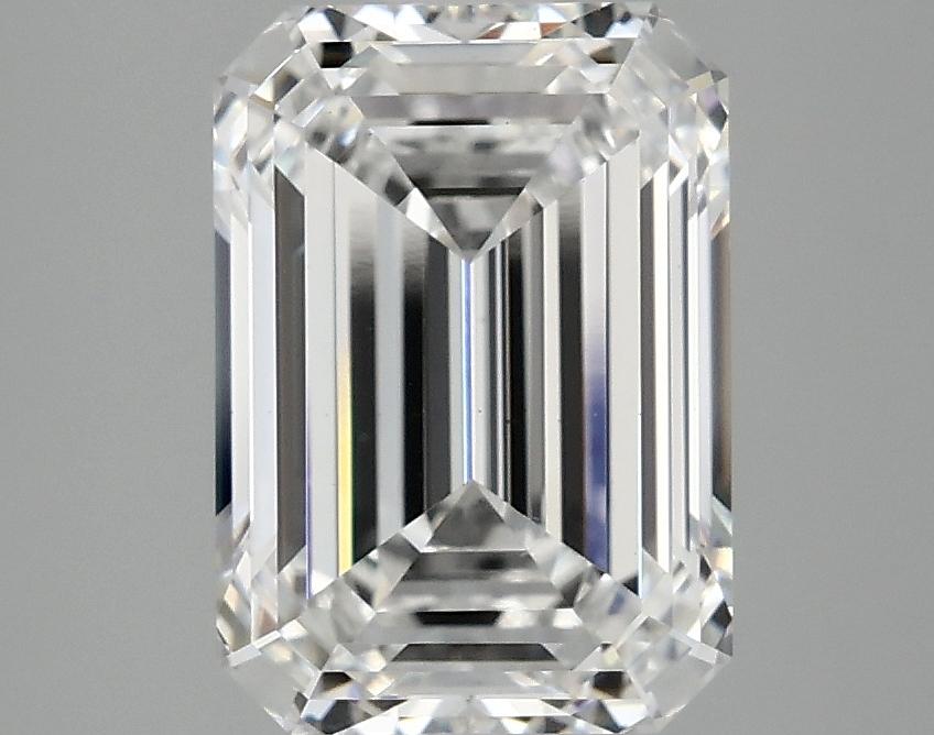 3.09 Carat Emerald Shaped Ideal Cut VS1 IGI Certified Lab Grown Diamond