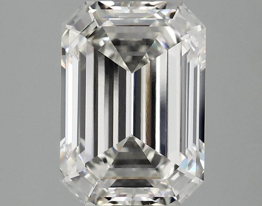 3.03 Carat Emerald Shaped Ideal Cut VVS1 IGI Certified Lab Grown Diamond
