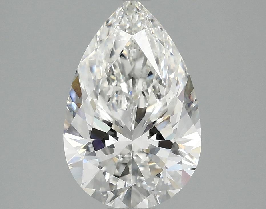 2.1 Carat Pear Shaped Ideal Cut VVS2 IGI Certified Lab Grown Diamond
